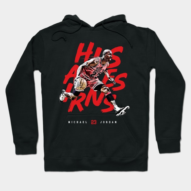 Michael Jordan His Airness Hoodie by edbertguinto